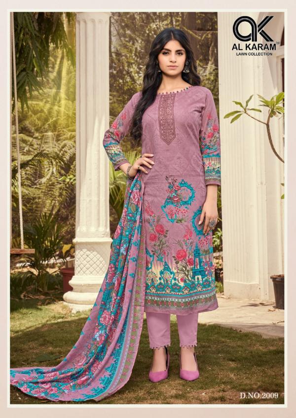 Al Karam Jasmine Vol 2 Karachi Cotton Dress Material Collection